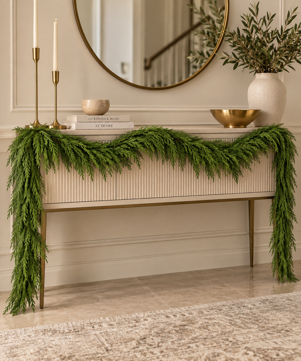 72'' TOUCH CEDAR NORFOLK GARLAND