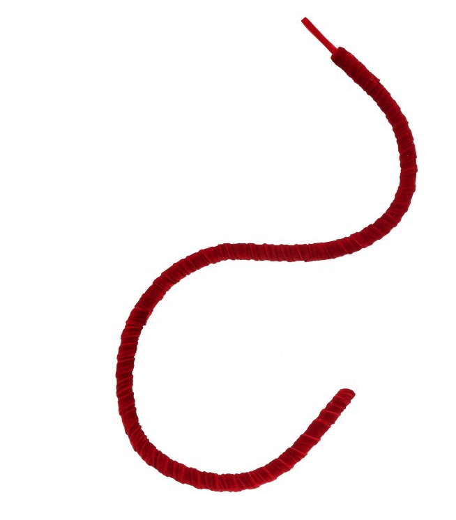 48'' VELVET ROPING RED