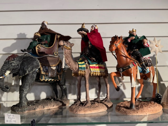 SET TRES REYES MAGOS 12''