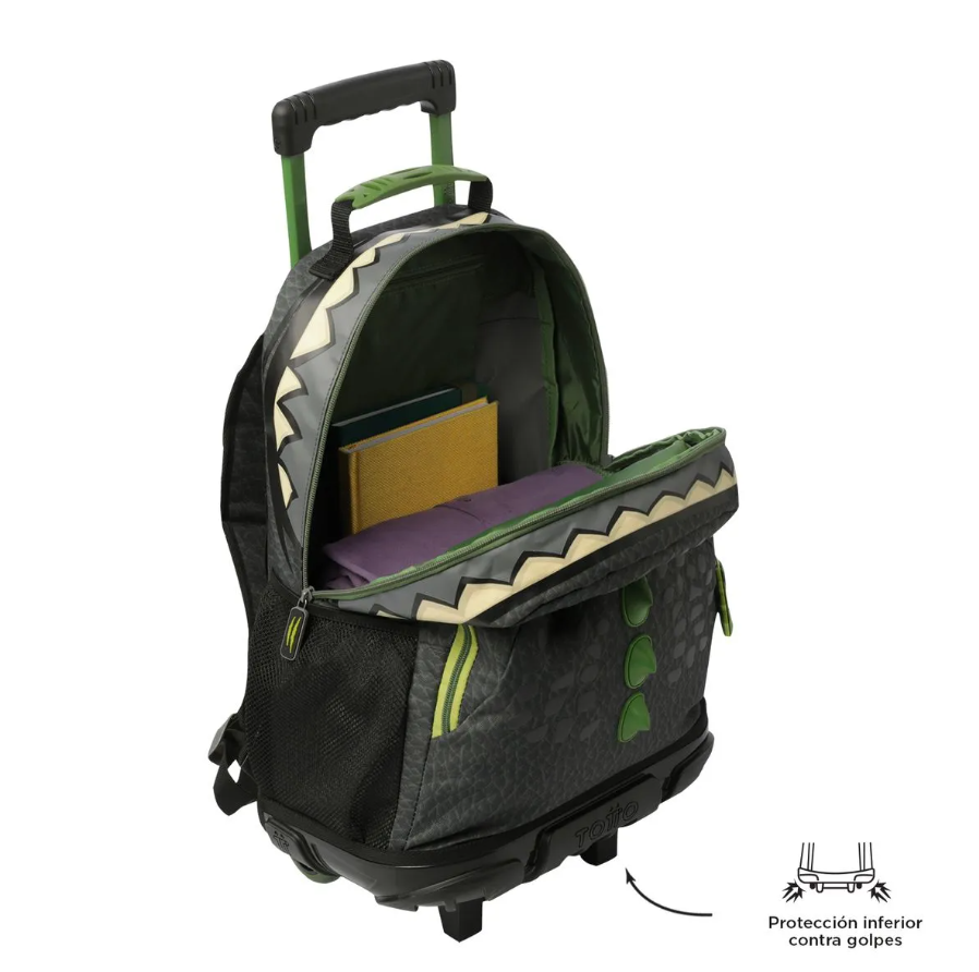 MOCHILA RUEDAS BOMPER DINOLAND L