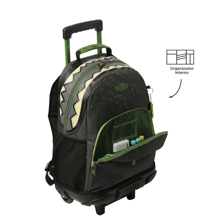 MOCHILA RUEDAS BOMPER DINOLAND L
