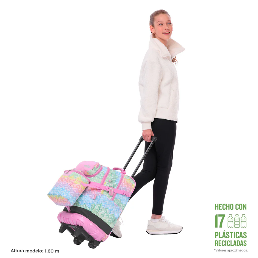 TOTTO MORRAL RUEDAS VARAL ARCOIRIS
