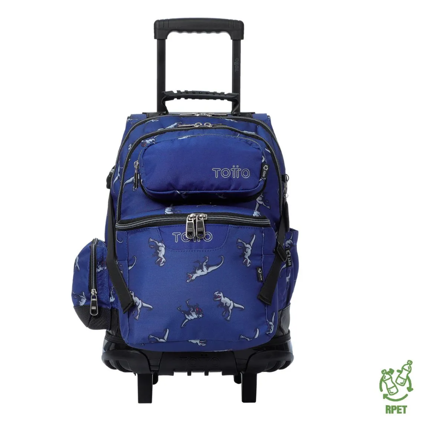 TOTTO MORRAL RUEDAS VARAL DINOSAURIO