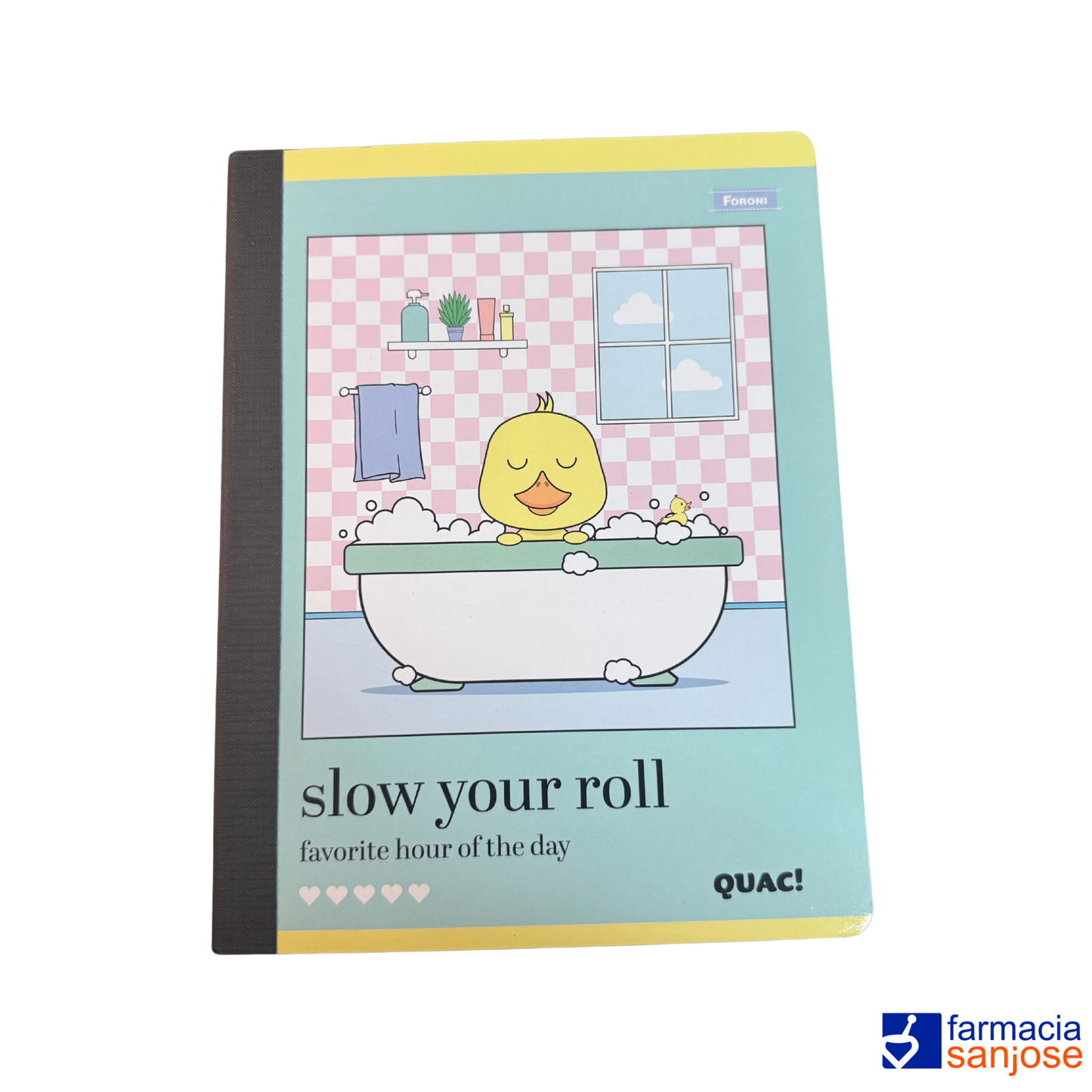 Libreta Cosida Quac Slow Your Roll - 100 Hojas