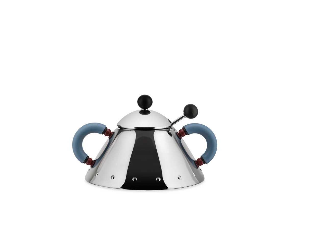 Alessi Sugar Bowl and Spoon