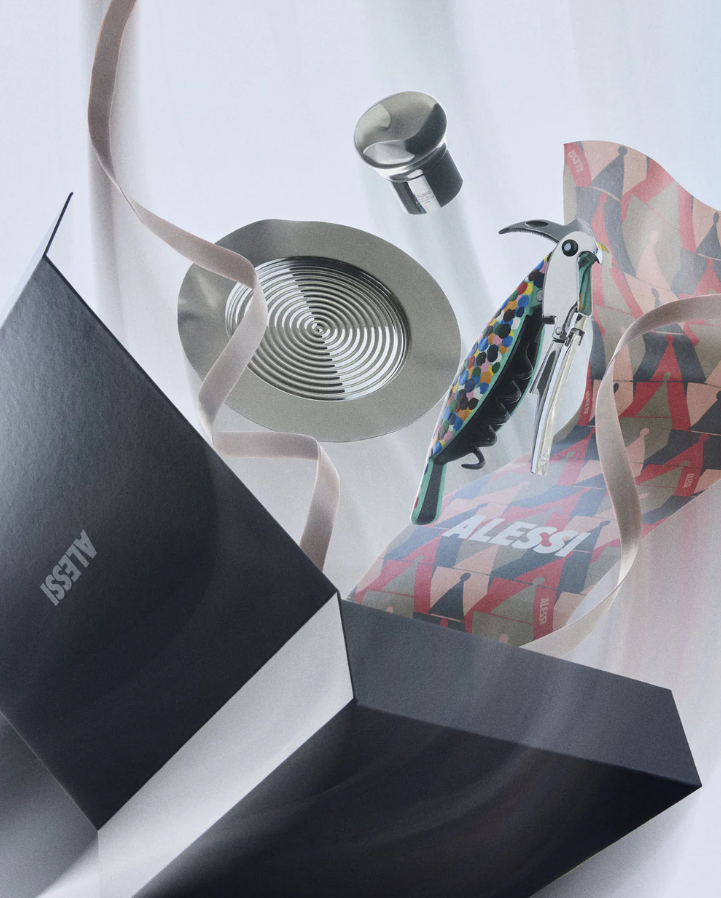 Alessi Wine Gift Parrot Set