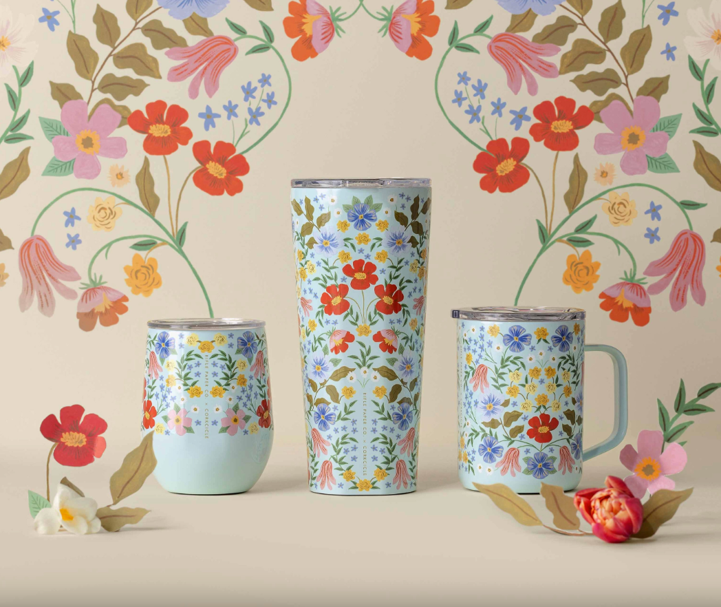 STEMLESS-12OZ RIFLE PAPER-BRAMBLE