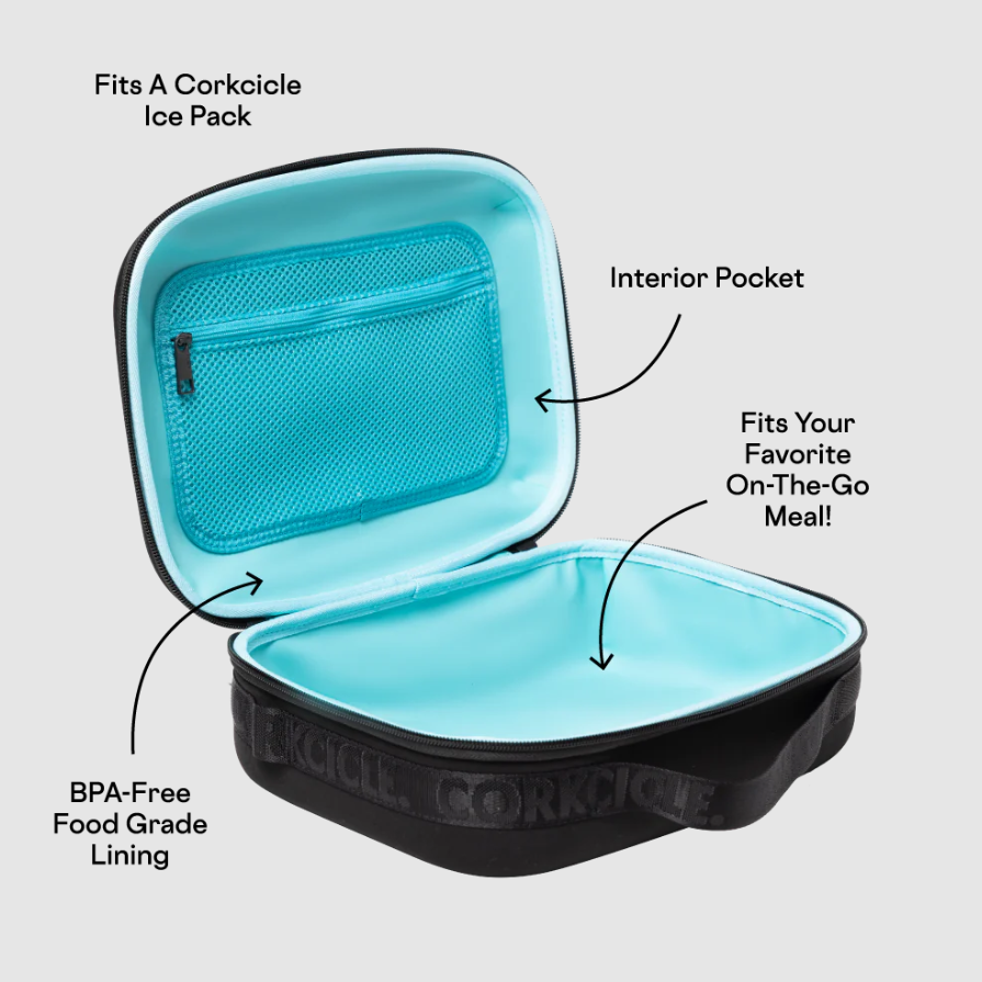 LUNCHPOD-BLACK NEOPRENE