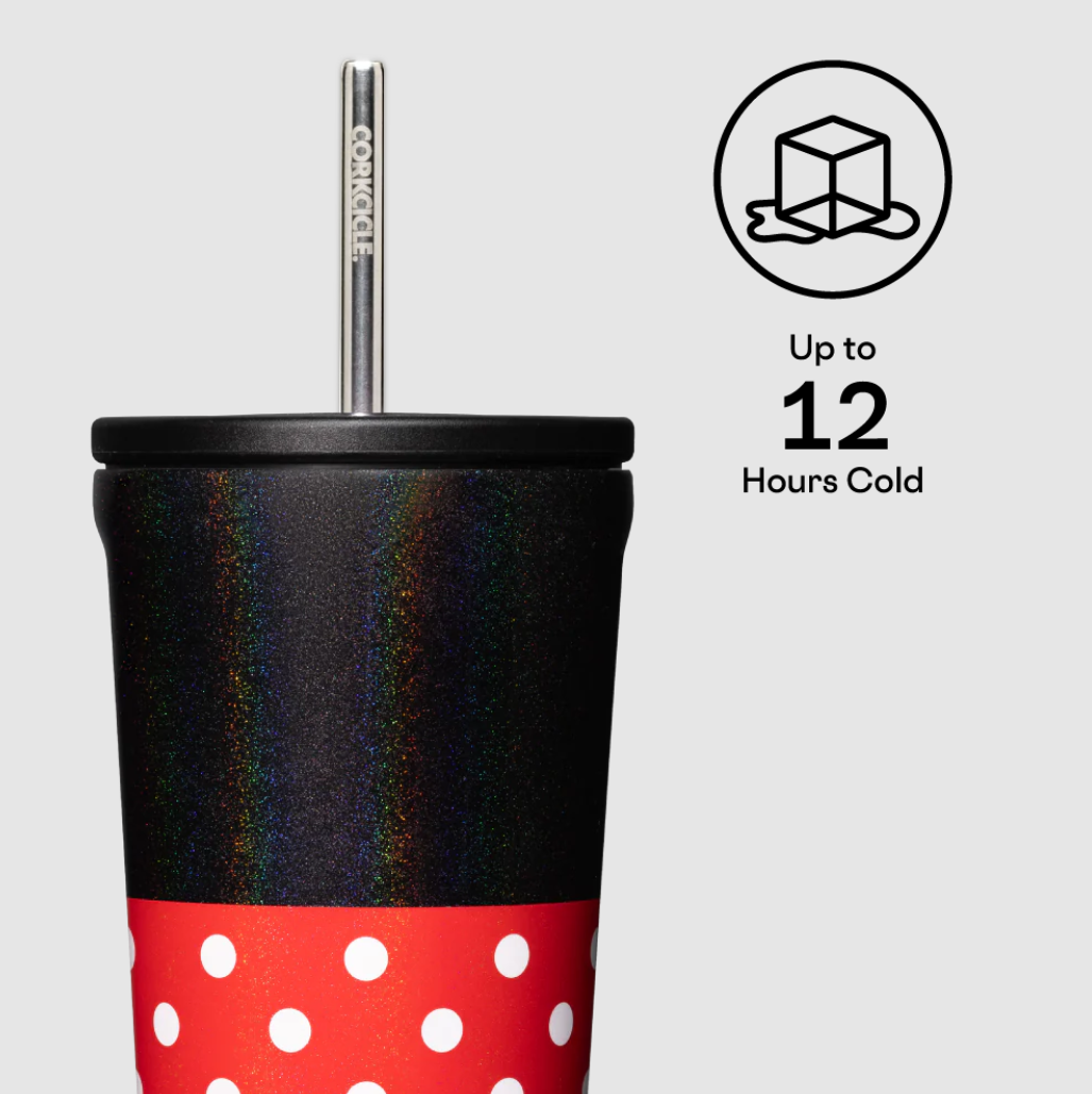 COLD CUP-24OZ DISNEY MINNIE-POLKA DOT RED