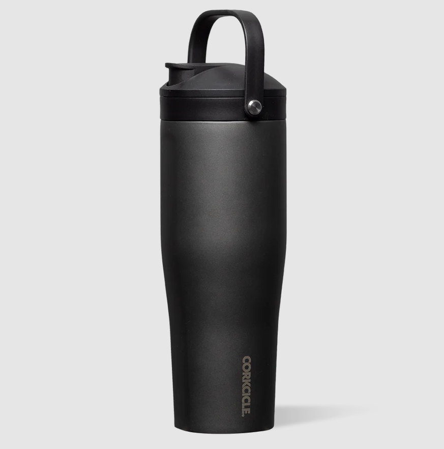 PROTEIN SHAKER CERAMIC SLATE - 30OZ