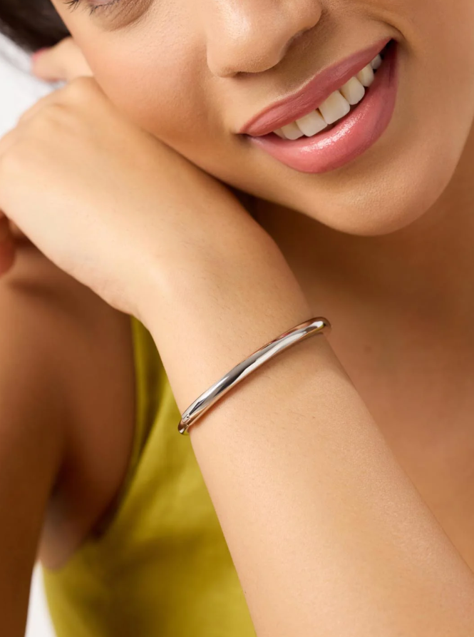 ANA LUISA SILVER BRACELET-BRYNLEY SILVER S/M