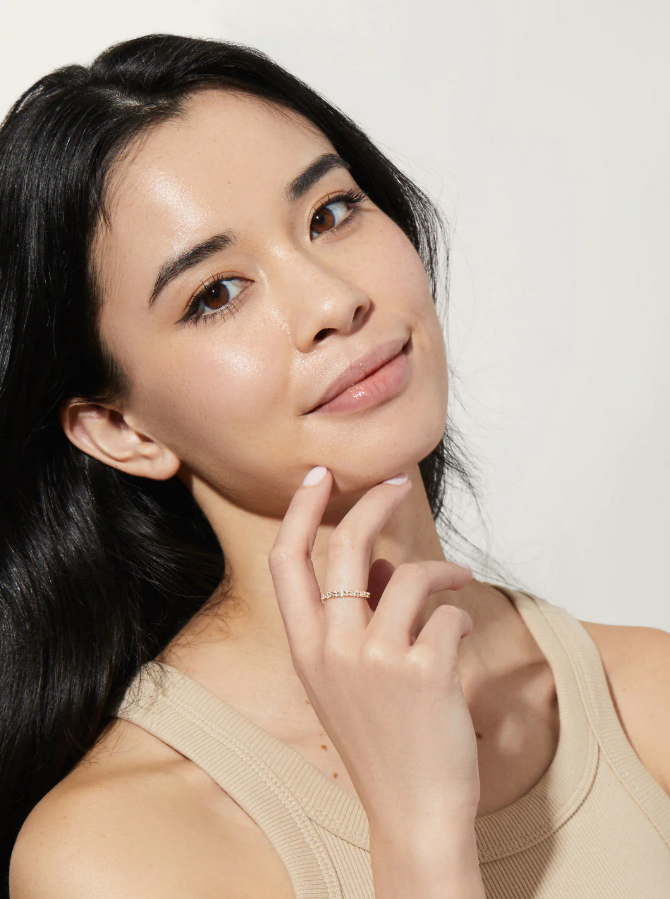 ANA LUISA STACKABLE RING- DARCY SIZE 7