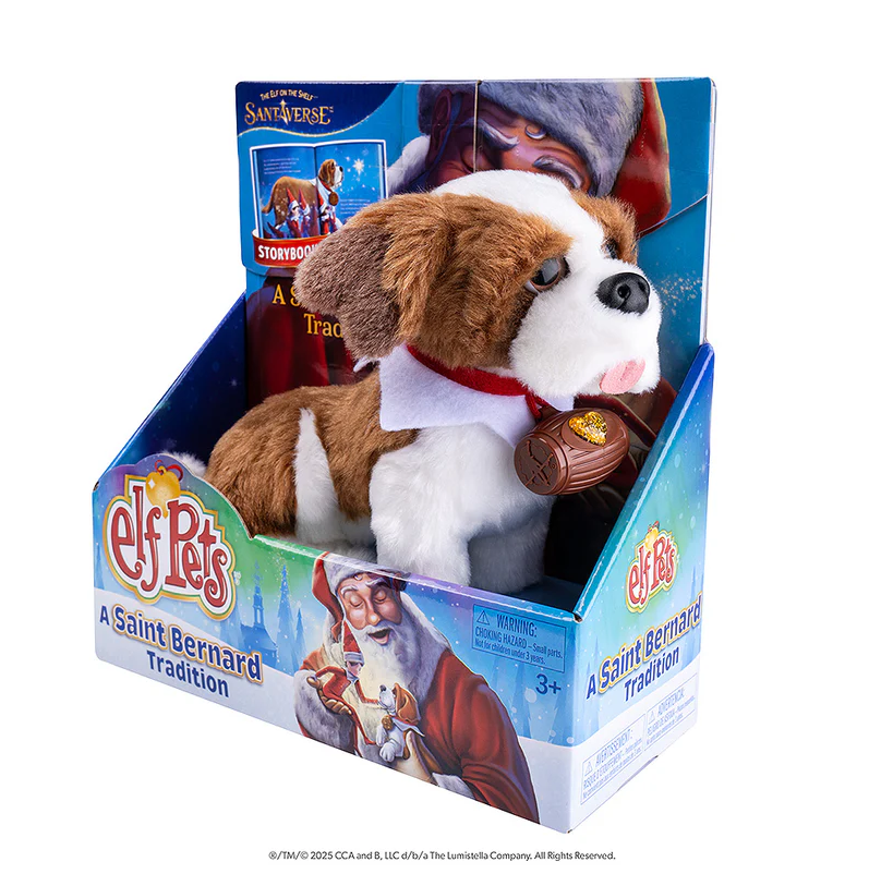 Elf Pets®: A St. Bernard Tradition