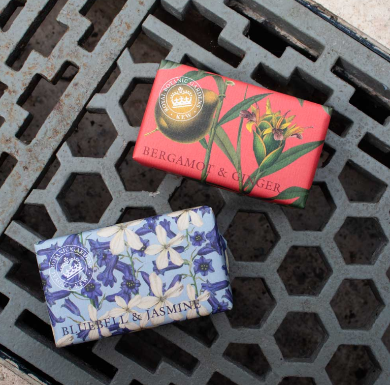KEW GARDENS BERGAMONT & GINGER SOAP BAR