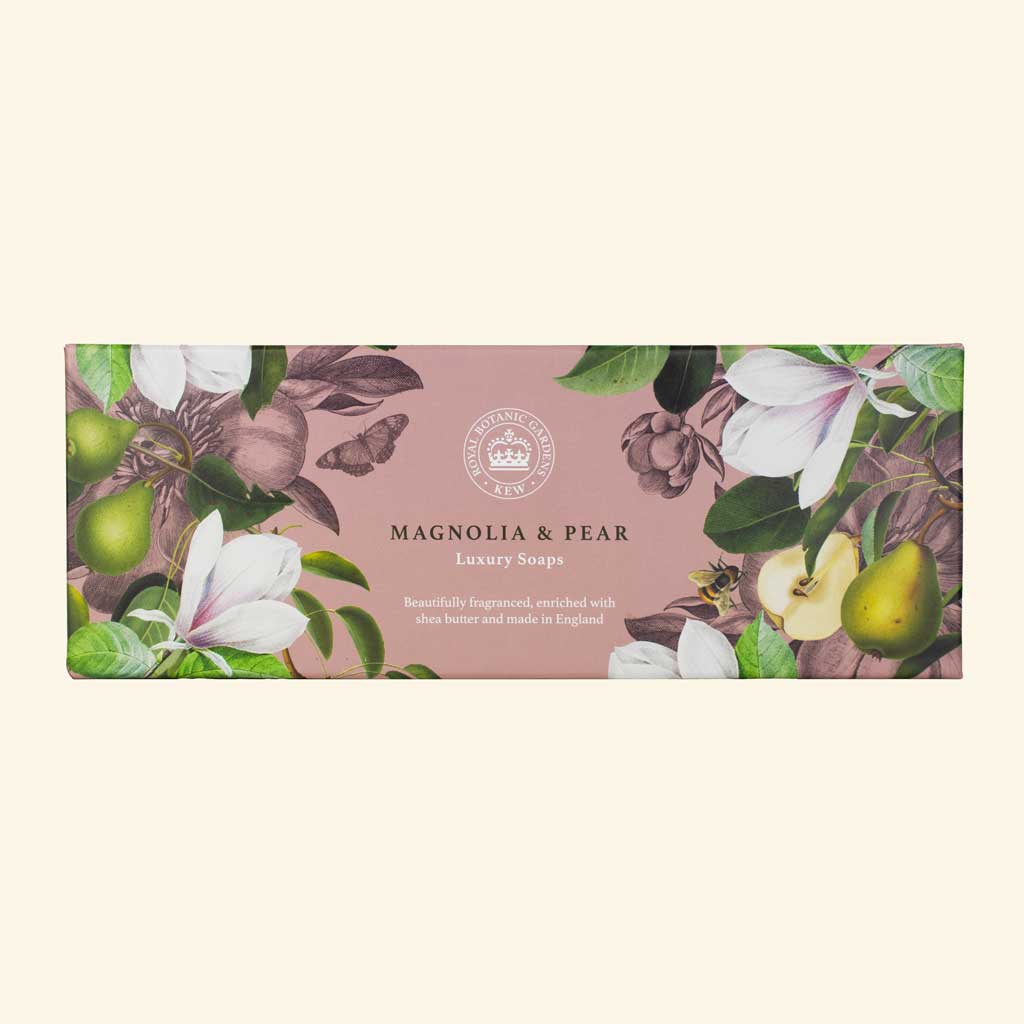 KEW GARDENS SOAPS MAGNOLIA & PEAR