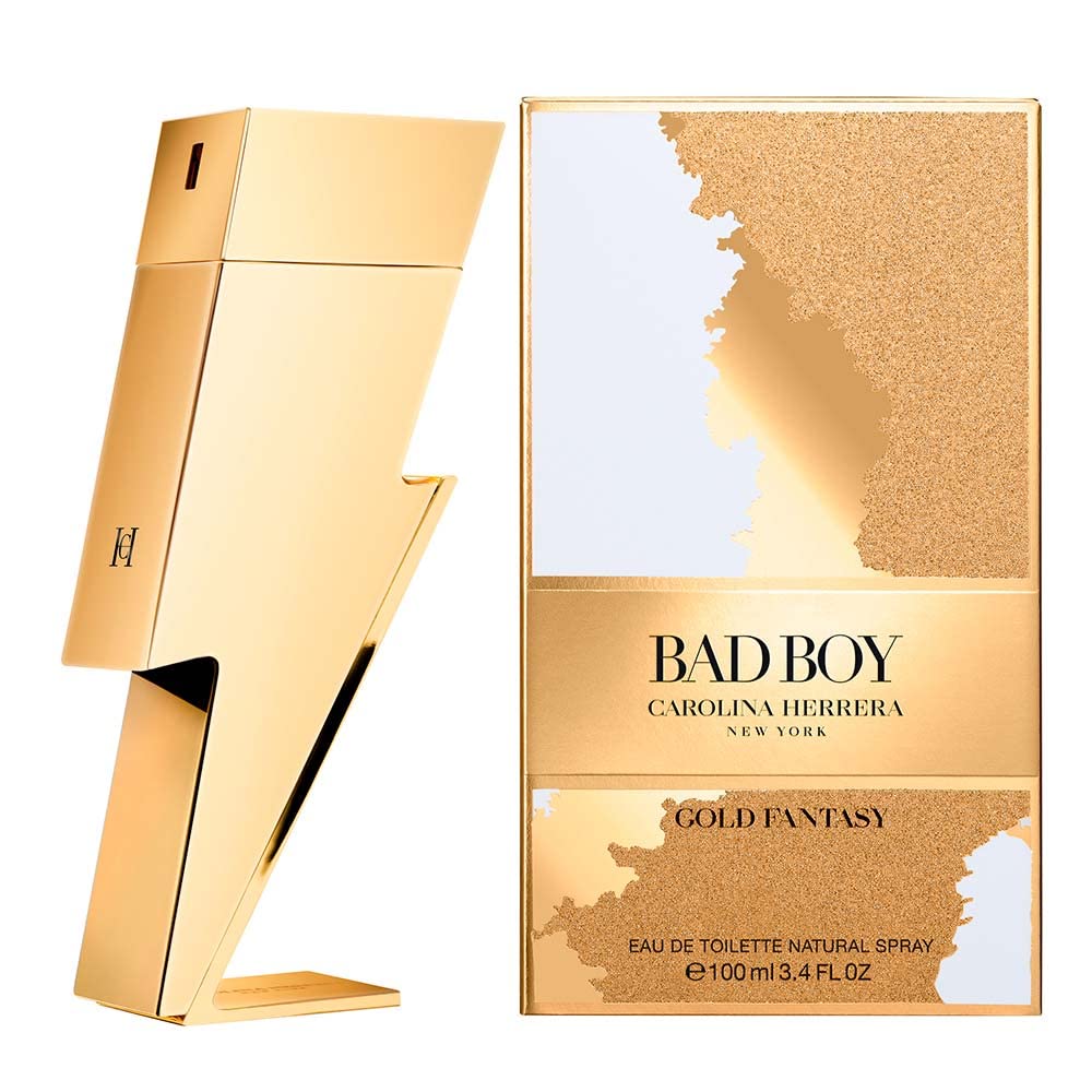 CAROLNA HERRERA BAD BOY GOLD FANTAY 3.4 OZ EDT