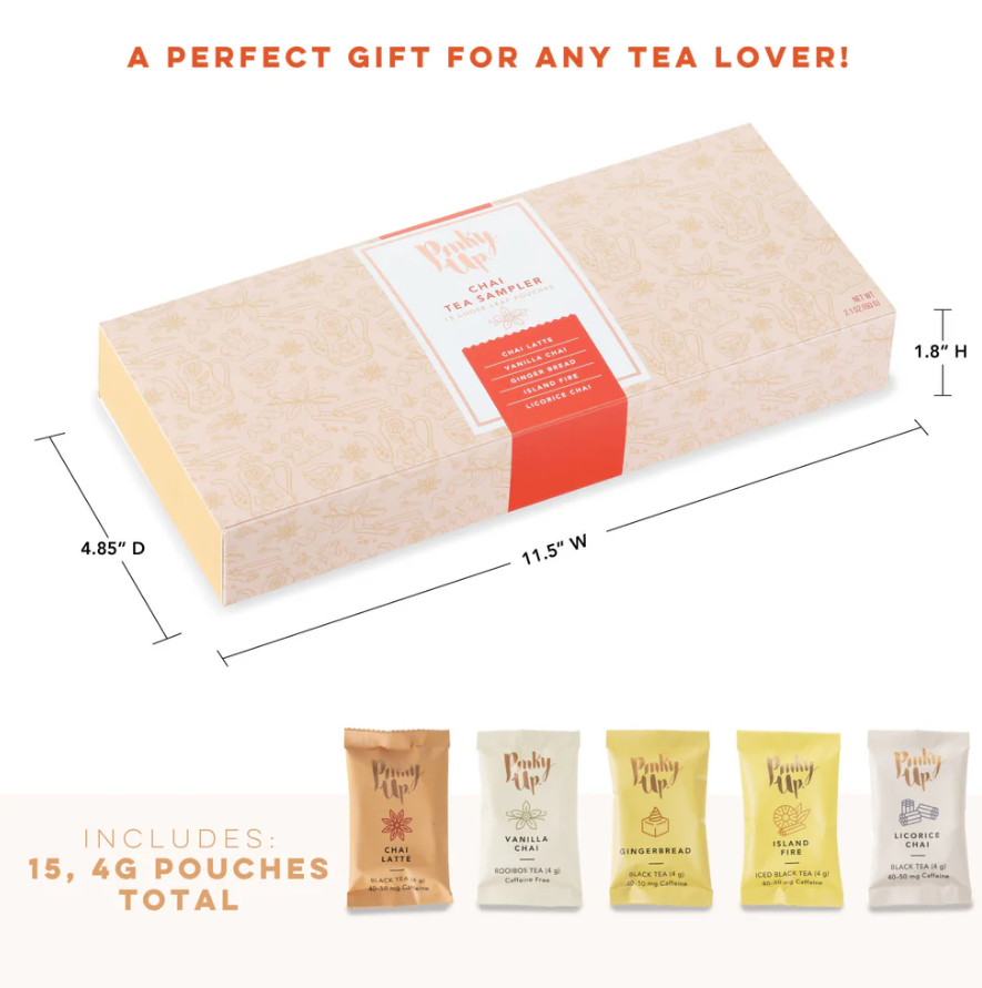 CHAI ASSORTMENT LOOSE LEAF TEA SAMPLER