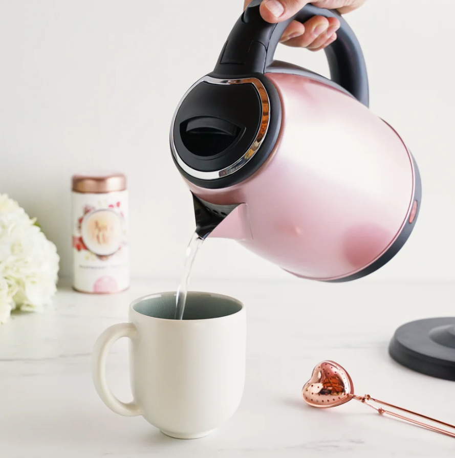 PARKER ROSE GOLD ELECTRIC TEA KETTLE