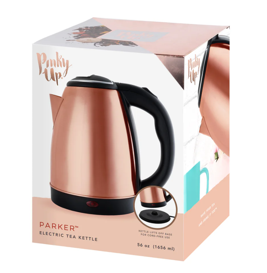 PARKER ROSE GOLD ELECTRIC TEA KETTLE