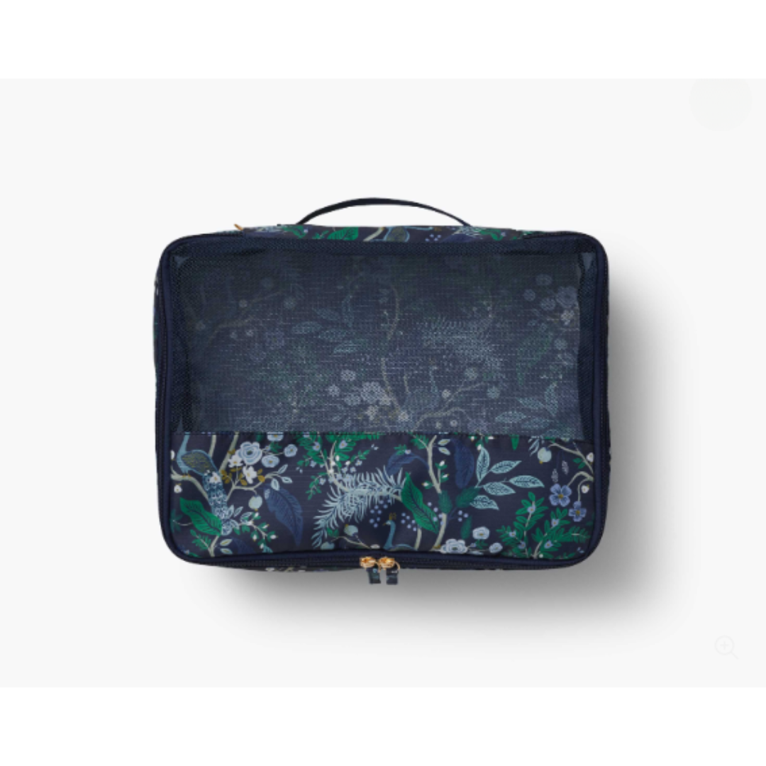 PEACOCK PACKING CUBE SET