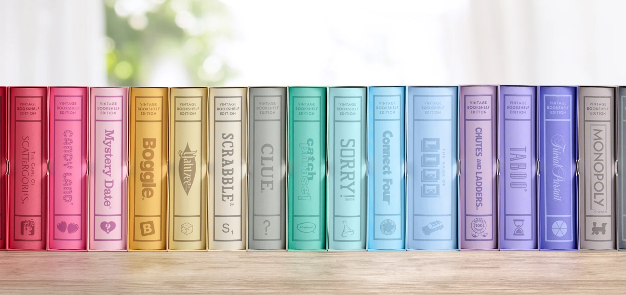 TABOO VINTAGE BOOKSHELF