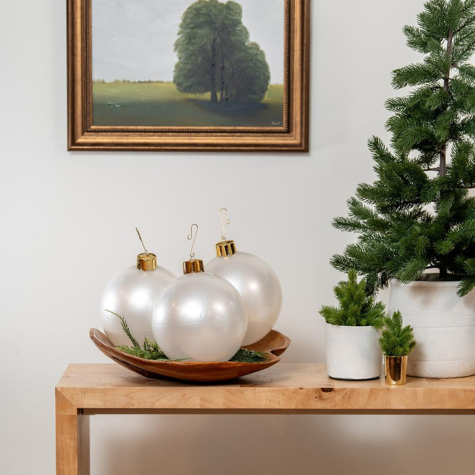 HOLIBALL MINI 8" WHITE PEARL TRIO