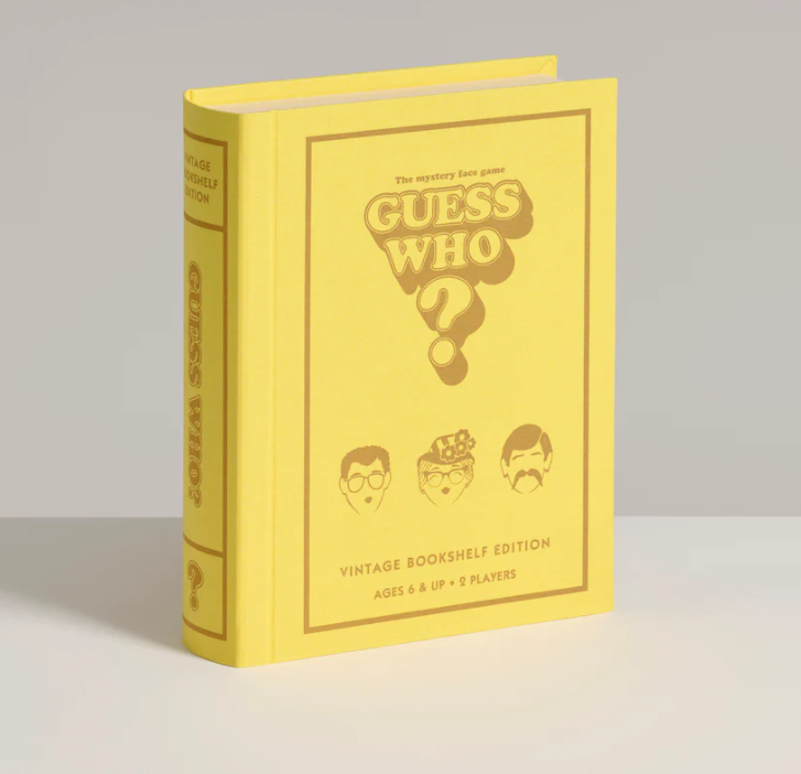 GUESS WHO? VINTAGE BOOKSHELF EDITION