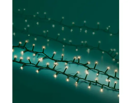 500 LED COMPACT TWINKLE EFFECT OUTDOOR- WARM WHITE