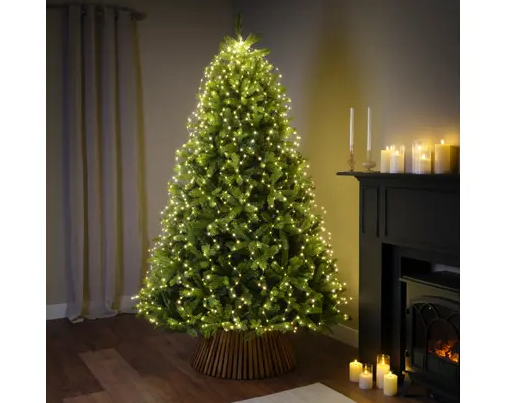 672 MICRO LED TREE BUNCH FLASHING EFFECT WARM WHITE