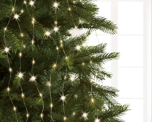 672 MICRO LED TREE BUNCH FLASHING EFFECT WARM WHITE
