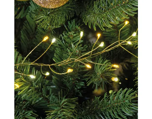 960 MICRO LED COMPACT LIGHTS 8 FUNCTION TWINKLE EFFECT-WARM WHITE/CLASSIC WARM