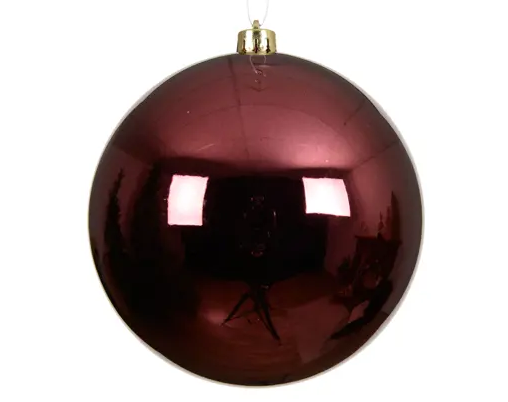 BAUBLES SHATTERPROOF MATT-MAROON