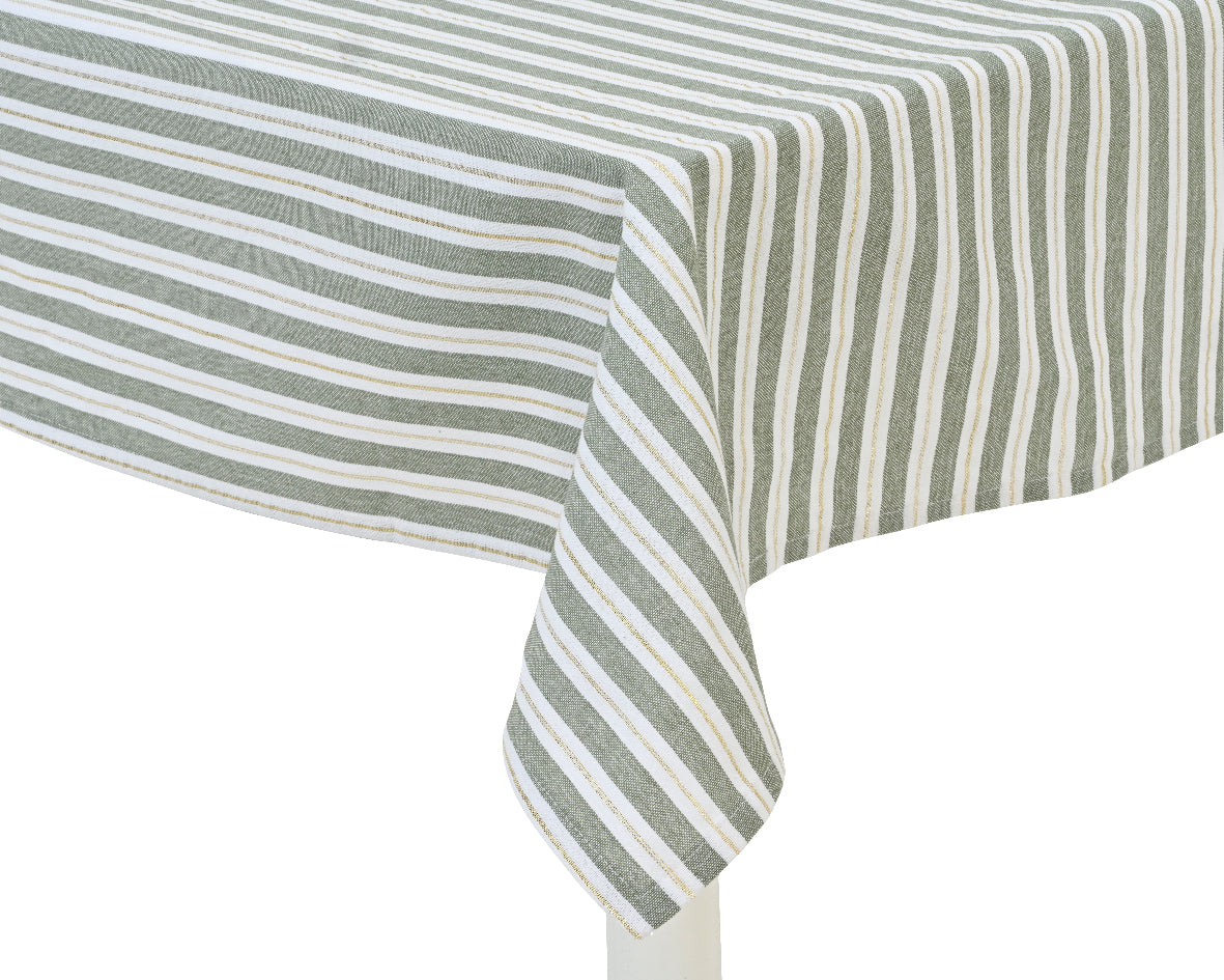 TABLECLOTH COTTON-GREEN