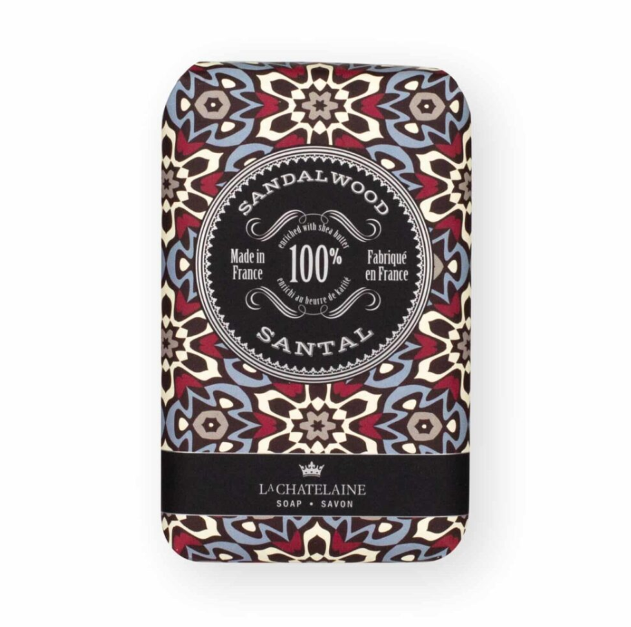 LA CHATELAINE RED MOSAIC SOAP TRIO