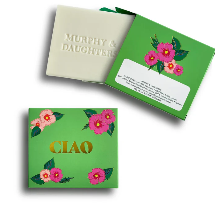 MURPHY & DAUGHTERS MESSAGE ON SOAP 6.5OZ-CIAO-CUCUMBER