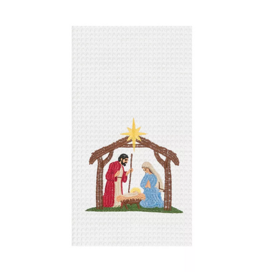 NATIVITY SCENE TOWEL