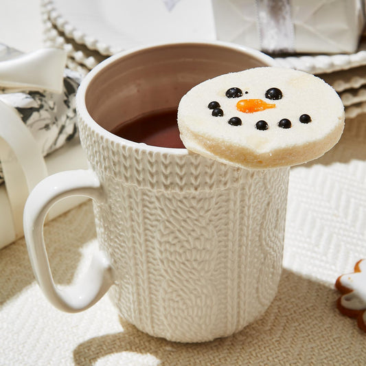 TAZA CON MARSHMALLOWS DE SNOWMAN