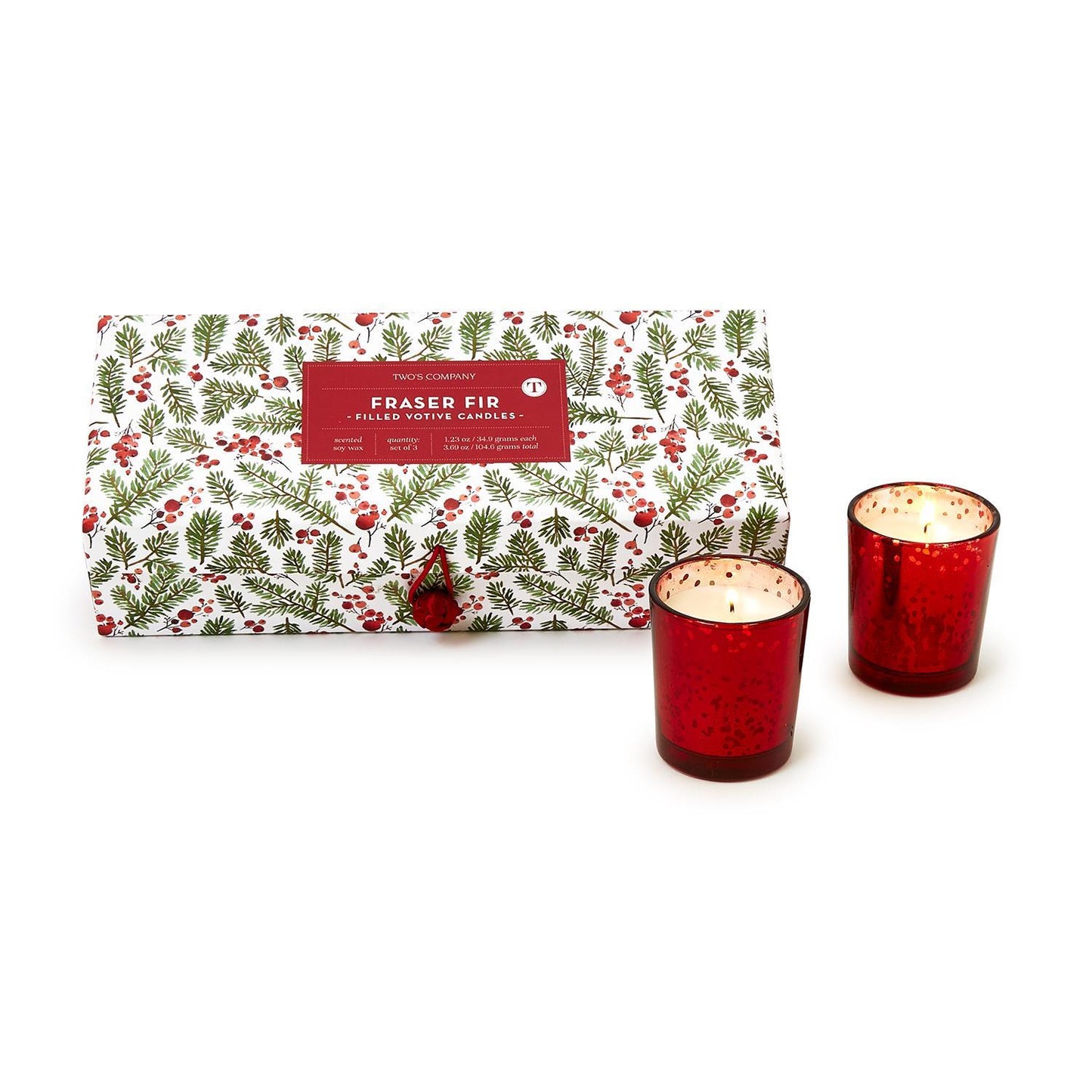 MERRY BERRY S/3 VOTIVE CANDLEIN GB