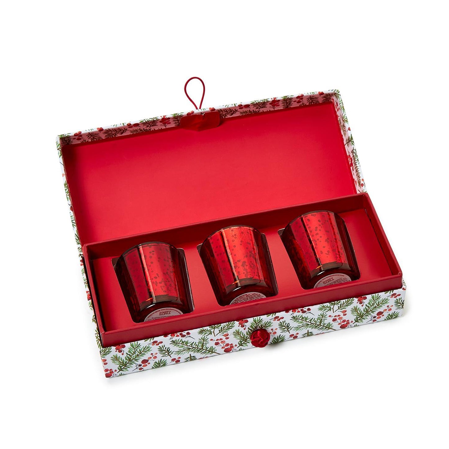 MERRY BERRY S/3 VOTIVE CANDLEIN GB