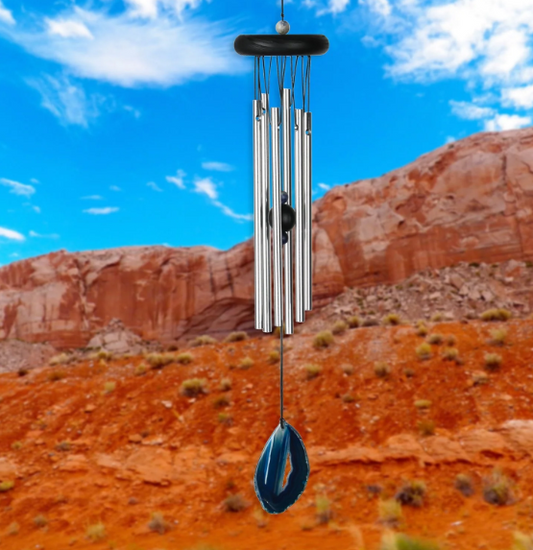 WOODSTOCK AGATE CHIME SMALL- BLUE