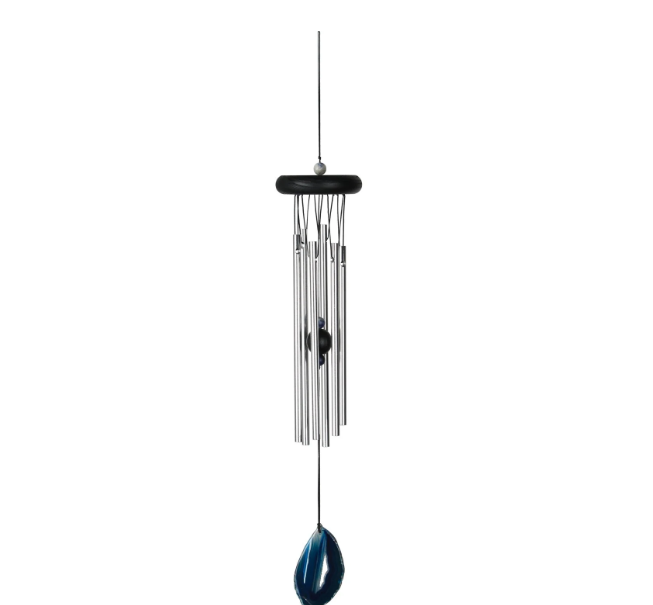 WOODSTOCK AGATE CHIME SMALL- BLUE
