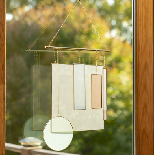 Stained Glass Suncatcher - Desert Sun 26.5"