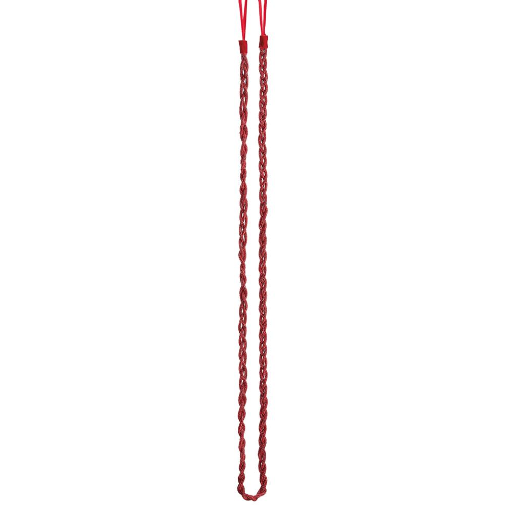 74'' RED TWISTED DIAMOND GARLAND