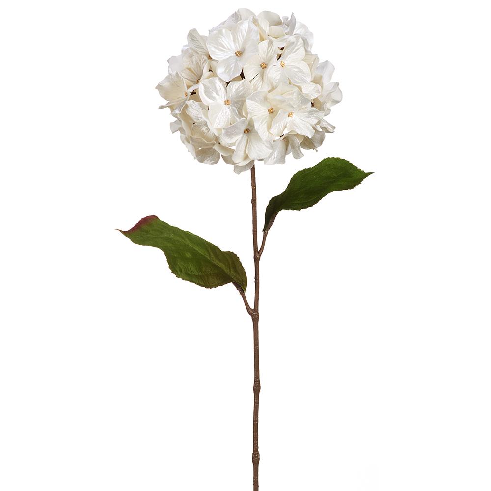 29'' SHIMMER VELVET HYDRANGEA SPRAY CREAM