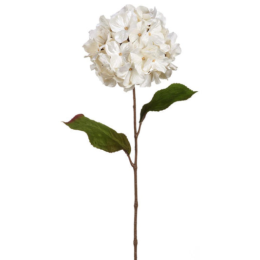 29'' SHIMMER VELVET HYDRANGEA SPRAY CREAM