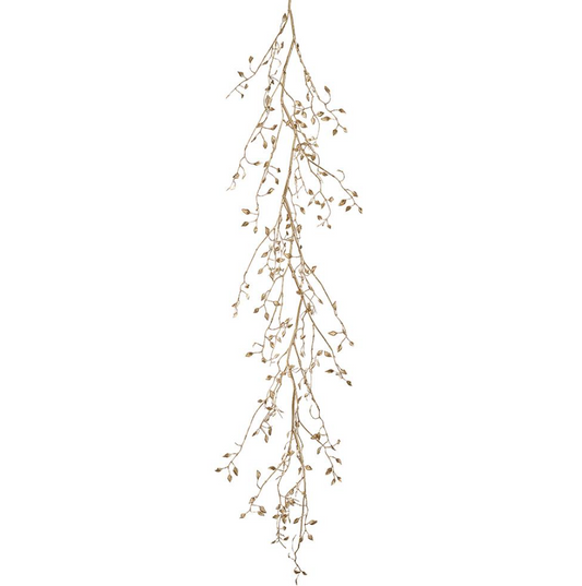 52" METALLIC MINI LEAF GARLAND
