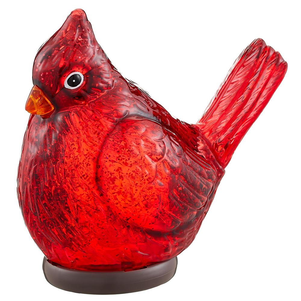 7'' CARDINAL WITH LIGHT RED