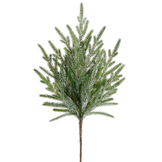 18'' GLITTERED CYPRESS PICK