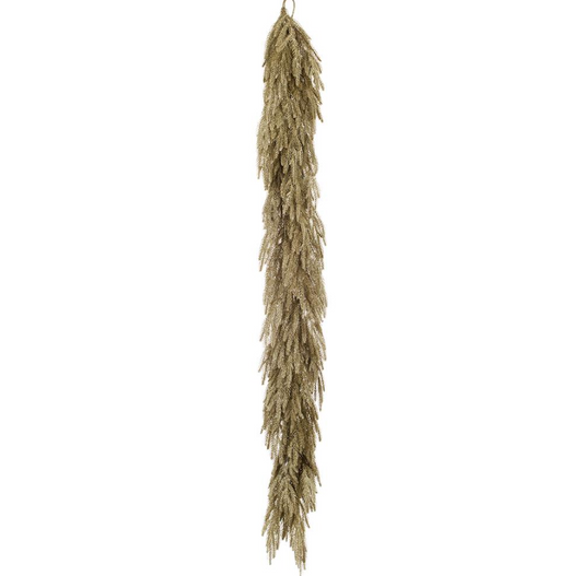 73'' GLITTER WILLOW PINE GARLAND