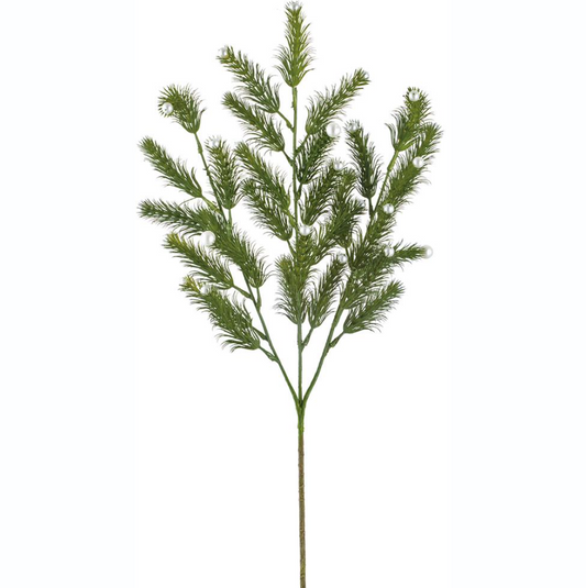 27'' PEARL PINE SPRAY GREEN PEARL